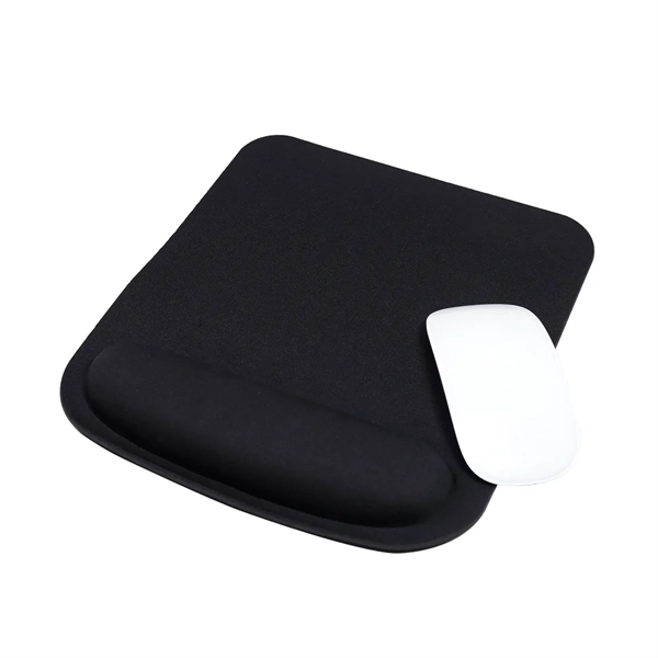 Non Slip Printed Mouse Pad With Wrist Rest Support - Non Slip Printed Mouse Pad With Wrist Rest Support - Image 4 of 7