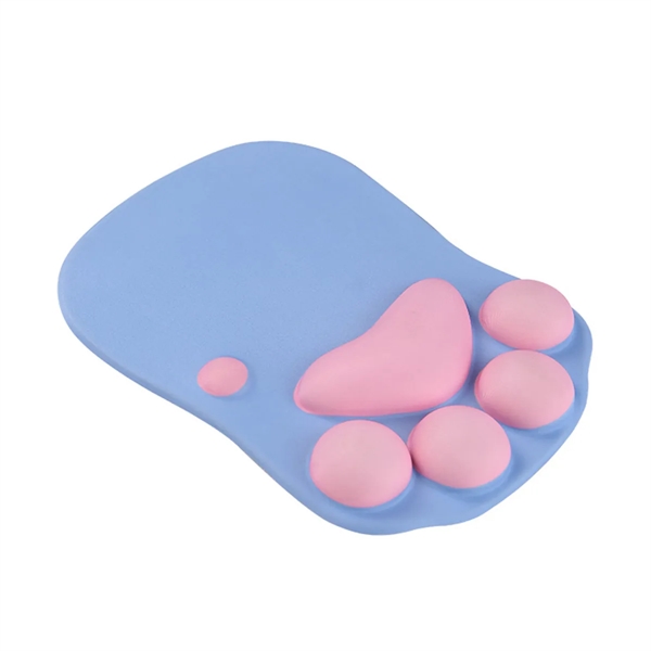 Cute Cat Paw Mouse Pad With Wrist Support Cushion - Cute Cat Paw Mouse Pad With Wrist Support Cushion - Image 3 of 6