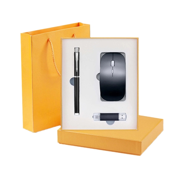 Wireless Mouse , Pen and Usb Drive Gift Set - Wireless Mouse , Pen and Usb Drive Gift Set - Image 1 of 1