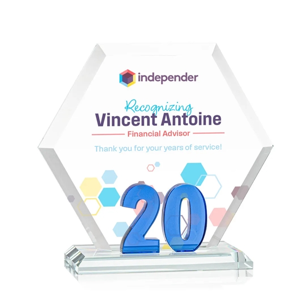 Riviera Anniversary VividPrint™ Award No 20 - Blue