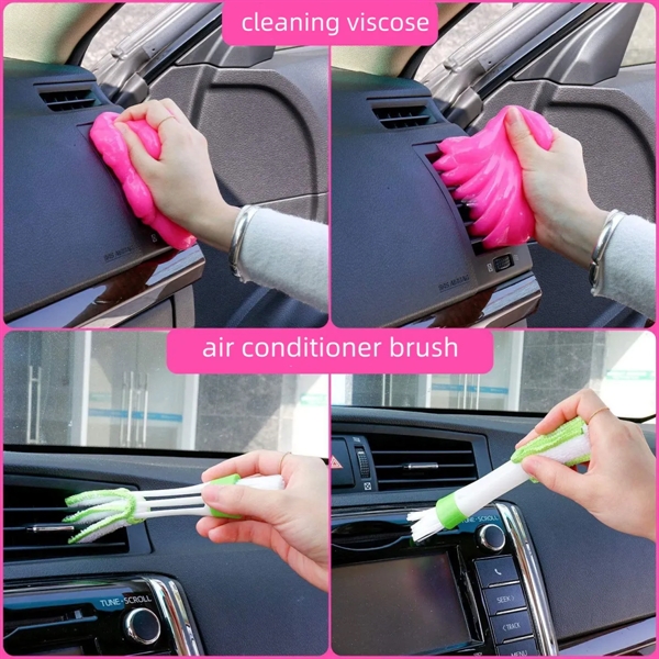 17-piece Multifunctional Car Cleaning Kit - 17-piece Multifunctional Car Cleaning Kit - Image 3 of 6