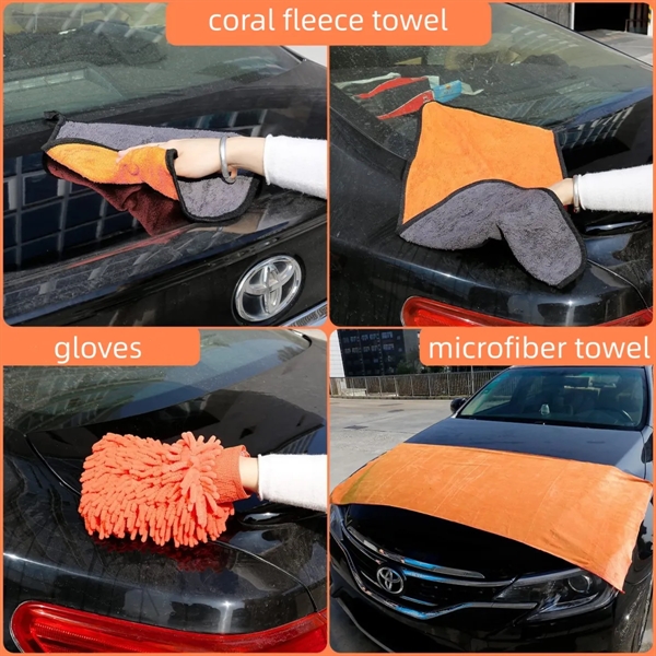 17-piece Multifunctional Car Cleaning Kit - 17-piece Multifunctional Car Cleaning Kit - Image 5 of 6