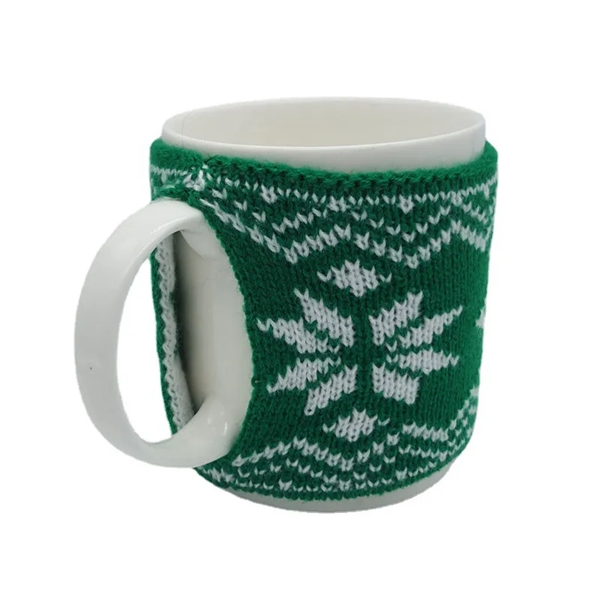 Ugly Knitting Cozy Coffee Mug Sweater Sleeve - Ugly Knitting Cozy Coffee Mug Sweater Sleeve - Image 3 of 6