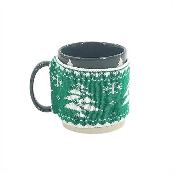 Ugly Knitting Cozy Coffee Mug Sweater Sleeve - Ugly Knitting Cozy Coffee Mug Sweater Sleeve - Image 5 of 6