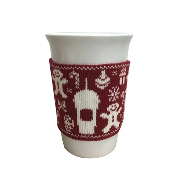 Ugly Knitting Cozy Coffee Mug Sweater Sleeve - Ugly Knitting Cozy Coffee Mug Sweater Sleeve - Image 6 of 6