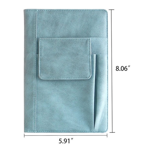 200 Pages Thick Paper Notebooks With Front Pen Pockets - 200 Pages Thick Paper Notebooks With Front Pen Pockets - Image 1 of 2