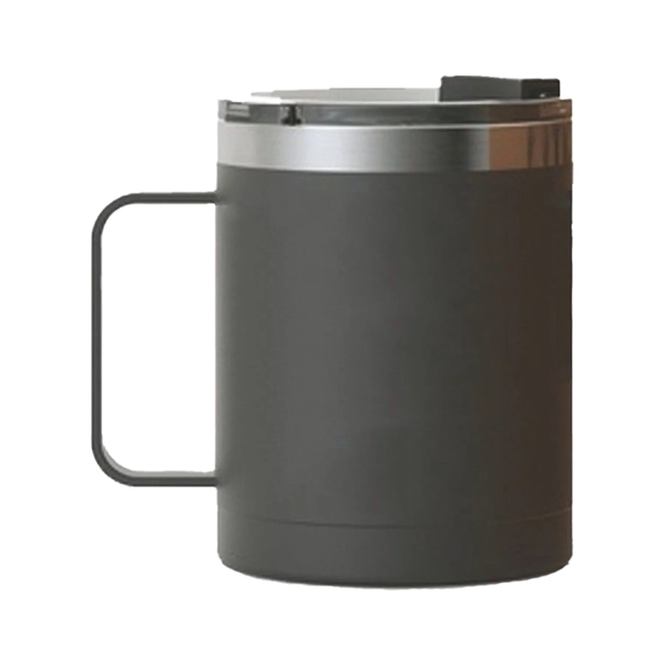 RTIC 12 oz Stainless Steel Ringed Coffee Mugs - RTIC 12 oz Stainless Steel Ringed Coffee Mugs - Image 3 of 21