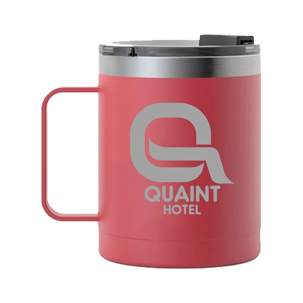 RTIC 12 oz Stainless Steel Ringed Coffee Mugs - RTIC 12 oz Stainless Steel Ringed Coffee Mugs - Image 4 of 21