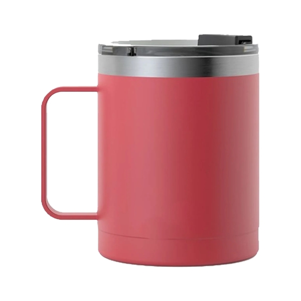 RTIC 12 oz Stainless Steel Ringed Coffee Mugs - RTIC 12 oz Stainless Steel Ringed Coffee Mugs - Image 5 of 21