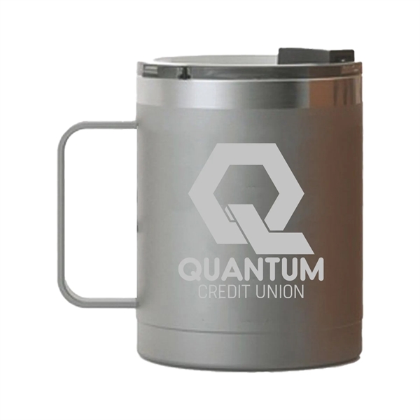 RTIC 12 oz Stainless Steel Ringed Coffee Mugs - RTIC 12 oz Stainless Steel Ringed Coffee Mugs - Image 8 of 21