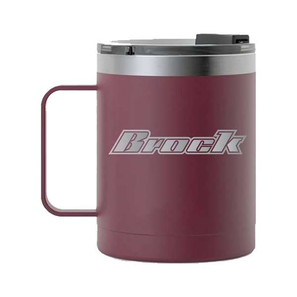 RTIC 12 oz Stainless Steel Ringed Coffee Mugs - RTIC 12 oz Stainless Steel Ringed Coffee Mugs - Image 12 of 21