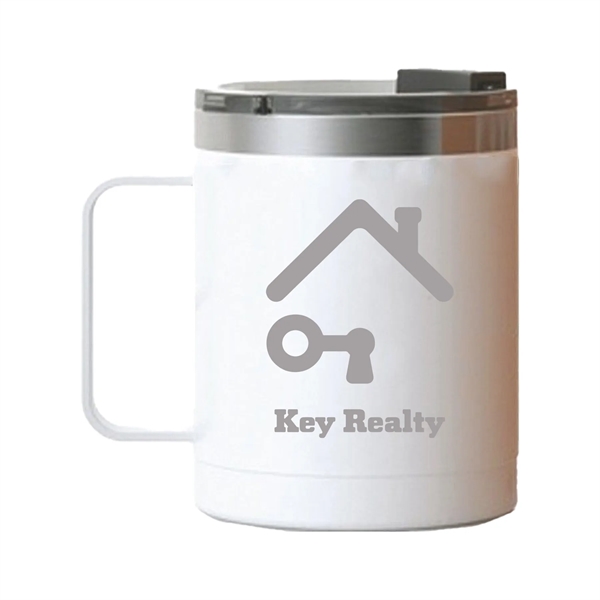 RTIC 12 oz Stainless Steel Ringed Coffee Mugs - RTIC 12 oz Stainless Steel Ringed Coffee Mugs - Image 20 of 21