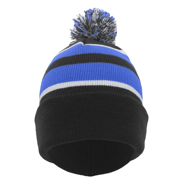 Pacific Headwear Knit Fold-Over Pom-Pom Beanie - Pacific Headwear Knit Fold-Over Pom-Pom Beanie - Image 12 of 130