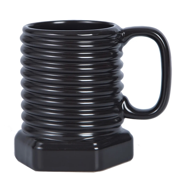 Ceramic Electroplated Mug Screw Cup - Ceramic Electroplated Mug Screw Cup - Image 1 of 3