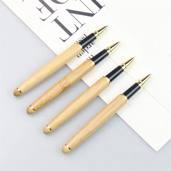 Eco Friendly Wooden Ballpoint Pen Pencil Set - Eco Friendly Wooden Ballpoint Pen Pencil Set - Image 6 of 7
