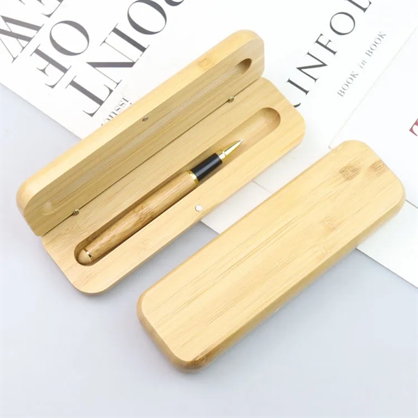 Eco Friendly Wooden Ballpoint Pen Pencil Set - Eco Friendly Wooden Ballpoint Pen Pencil Set - Image 7 of 7