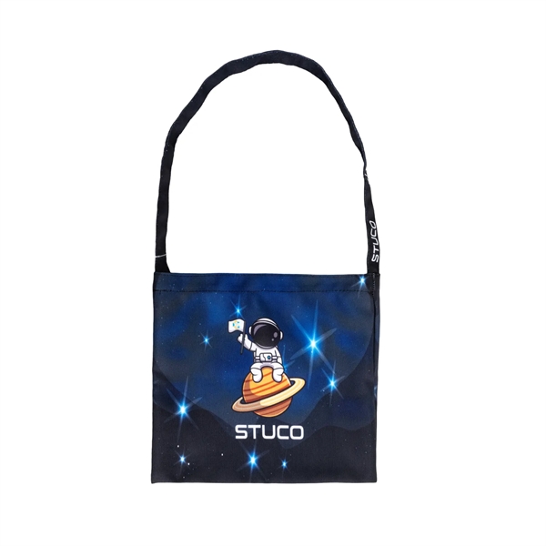 12 Oz. Sublimated Sturdy Poly Canvas Tote Bag (14" x 12") - 12 Oz. Sublimated Sturdy Poly Canvas Tote Bag (14" x 12") - Image 1 of 2