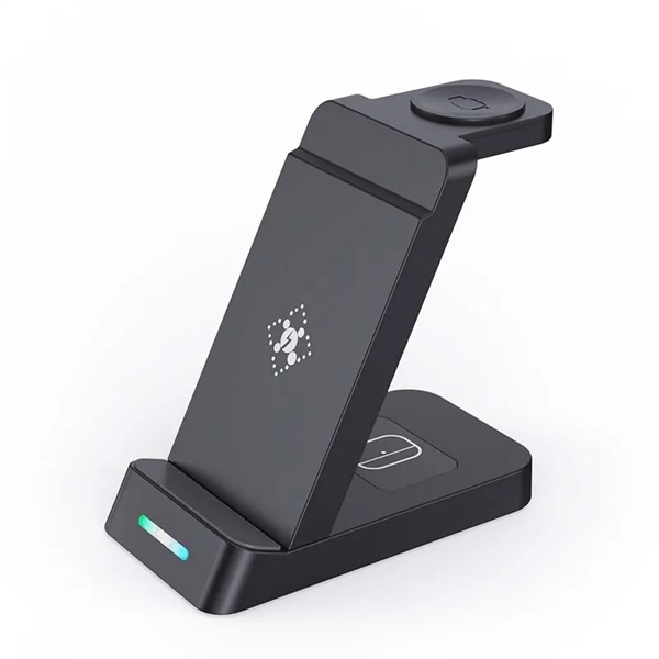 3-in-1 Foldable Wireless Charging Station - 3-in-1 Foldable Wireless Charging Station - Image 2 of 3