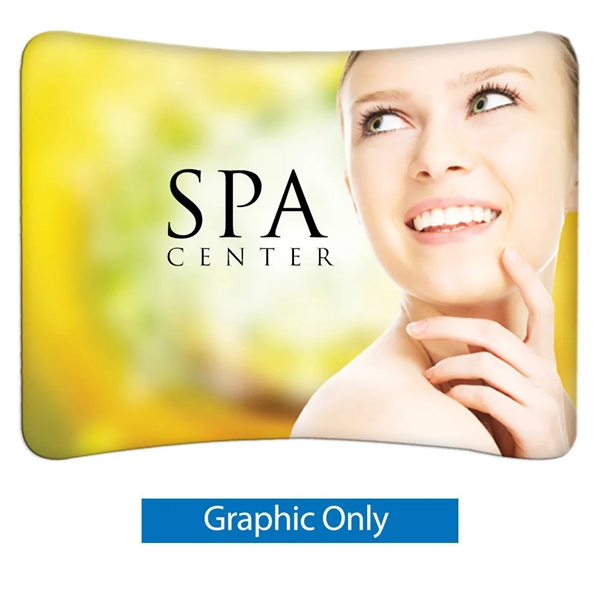 EZ Tube 8ft. Curve Tabletop Display - EZ Tube 8ft. Curve Tabletop Display - Image 1 of 3