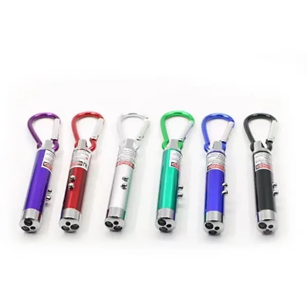 3 In 1 Laser Led Light Key Chain - 3 In 1 Laser Led Light Key Chain - Image 3 of 3