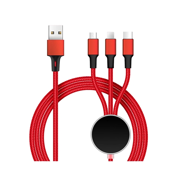 Elene 3in1 Charging Cable - Elene 3in1 Charging Cable - Image 6 of 7