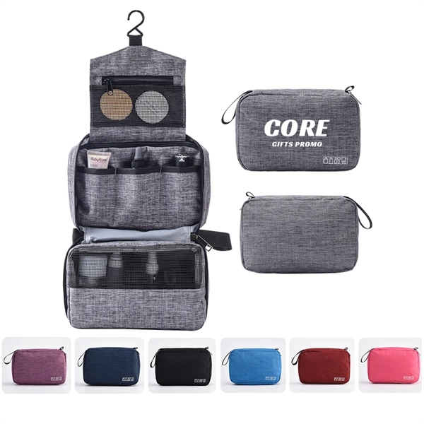 Hanging Travel Toiletry Bag for Men & Women - Hanging Travel Toiletry Bag for Men & Women - Image 0 of 3