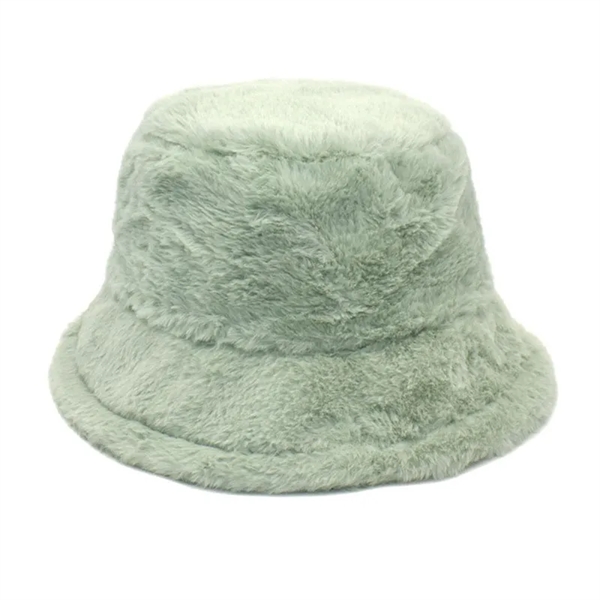 Winter Warm Fuzzy Bucket Hats for Women - Winter Warm Fuzzy Bucket Hats for Women - Image 3 of 8