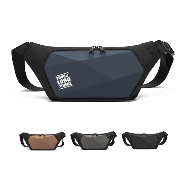 Unisex Hard Shell Crossbody Bag - Unisex Hard Shell Crossbody Bag - Image 0 of 4