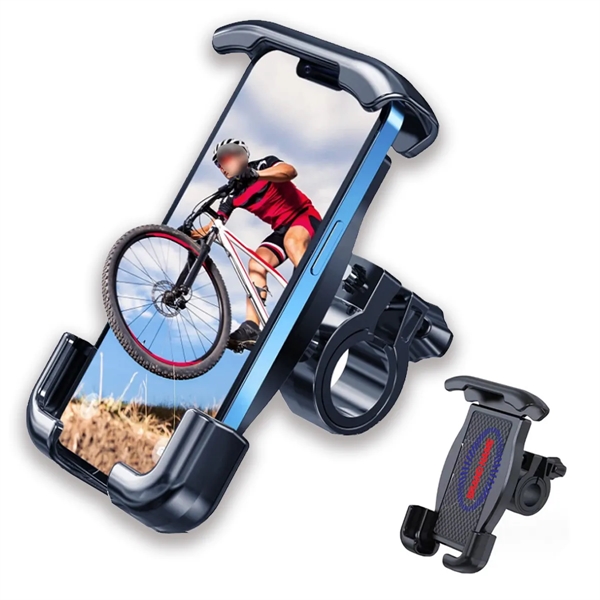 All-Round Adjustble Bicycle Handlebar Cell Phone Holder - All-Round Adjustble Bicycle Handlebar Cell Phone Holder - Image 0 of 3