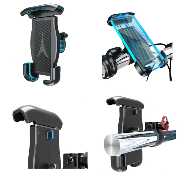 All-Round Adjustble Bicycle Handlebar Cell Phone Holder - All-Round Adjustble Bicycle Handlebar Cell Phone Holder - Image 2 of 3