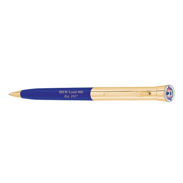 Founders - USA Dome Ballpoint Resin Barrel/Gold - Founders - USA Dome Ballpoint Resin Barrel/Gold - Image 2 of 7
