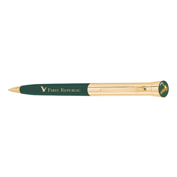 Founders - USA Dome Ballpoint Resin Barrel/Gold - Founders - USA Dome Ballpoint Resin Barrel/Gold - Image 4 of 7