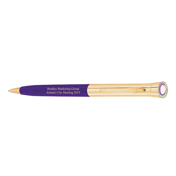 Founders - USA Dome Ballpoint Resin Barrel/Gold - Founders - USA Dome Ballpoint Resin Barrel/Gold - Image 5 of 7