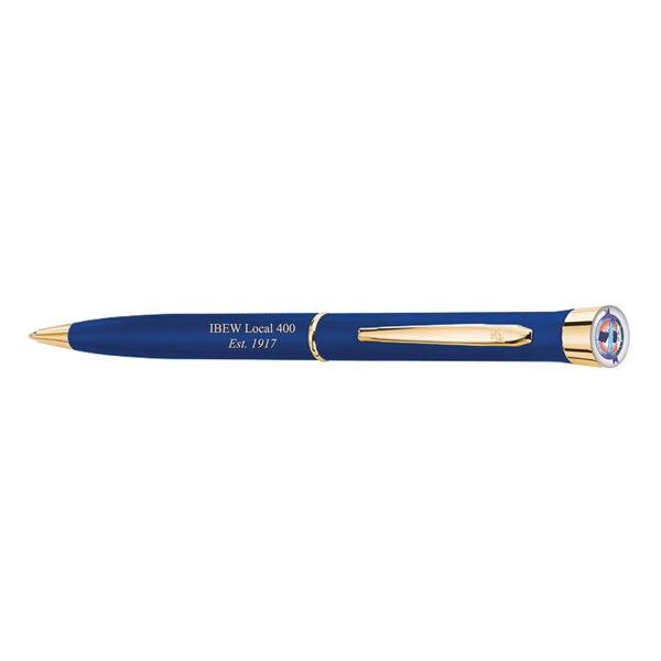 Colour - USA Dome Matte Finish Ballpoint Gold - Colour - USA Dome Matte Finish Ballpoint Gold - Image 2 of 7