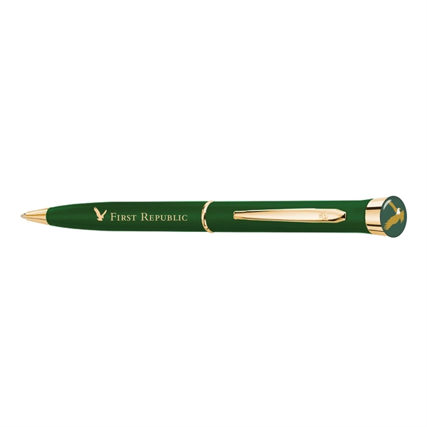 Colour - USA Dome Matte Finish Ballpoint Gold - Colour - USA Dome Matte Finish Ballpoint Gold - Image 3 of 7