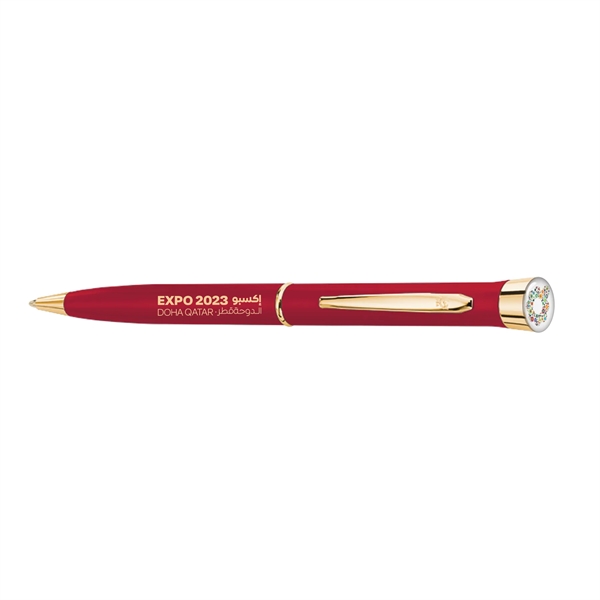 Colour - USA Dome Matte Finish Ballpoint Gold - Colour - USA Dome Matte Finish Ballpoint Gold - Image 7 of 7