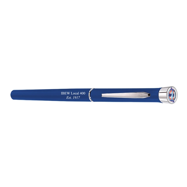 Colour Collection - USA Dome Matte Finish Chrome  Rollerball - Colour Collection - USA Dome Matte Finish Chrome  Rollerball - Image 2 of 8