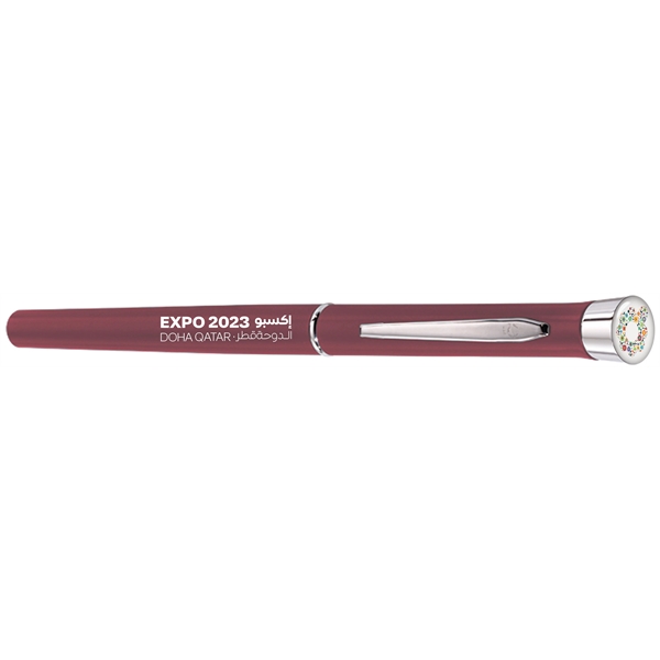 Colour Collection - USA Dome Matte Finish Chrome  Rollerball - Colour Collection - USA Dome Matte Finish Chrome  Rollerball - Image 3 of 8