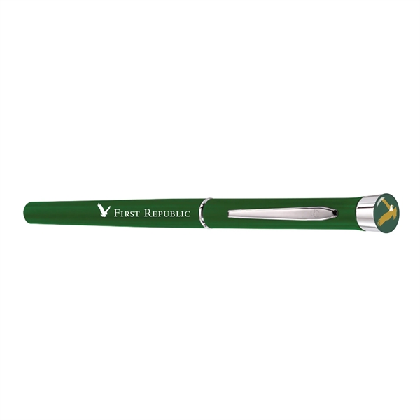 Colour Collection - USA Dome Matte Finish Chrome  Rollerball - Colour Collection - USA Dome Matte Finish Chrome  Rollerball - Image 4 of 8