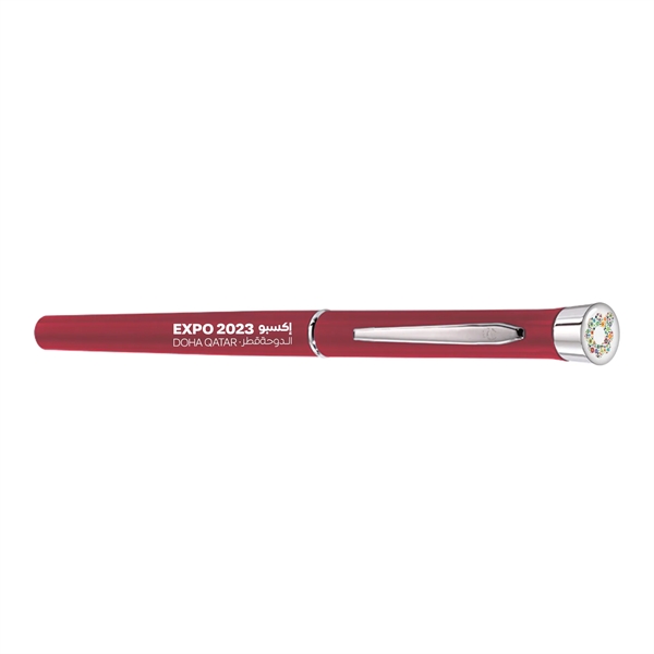 Colour Collection - USA Dome Matte Finish Chrome  Rollerball - Colour Collection - USA Dome Matte Finish Chrome  Rollerball - Image 8 of 8