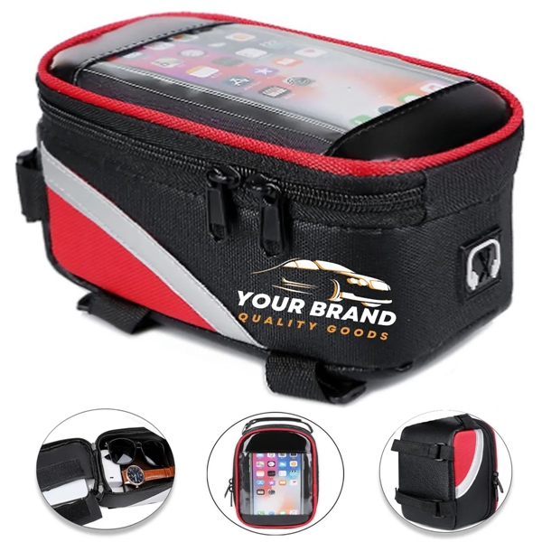 Waterproof Oxford Cloth Touch Screen Bicycle Handlebar Bag - Waterproof Oxford Cloth Touch Screen Bicycle Handlebar Bag - Image 0 of 4