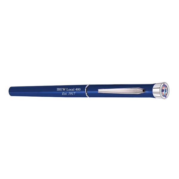 Colour Collection - USA Dome Gloss Finish Chrome Rollerball - Colour Collection - USA Dome Gloss Finish Chrome Rollerball - Image 2 of 5