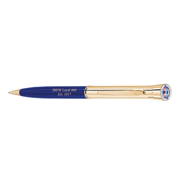Monogram - USA Dome Ballpoint Gloss with Gold - Monogram - USA Dome Ballpoint Gloss with Gold - Image 2 of 4