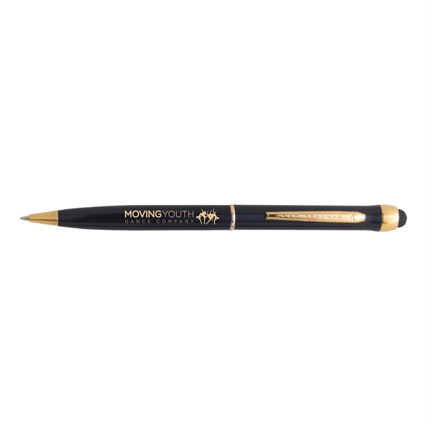 Pen Stylus - USA Made Gloss Finish Ballpoint Gold - Pen Stylus - USA Made Gloss Finish Ballpoint Gold - Image 1 of 4