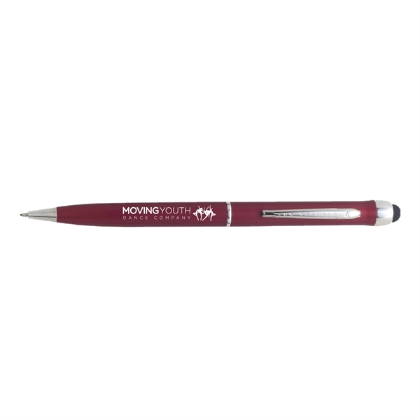 Pen Stylus - USA Made Matte Finish Ballpoint Chrome - Pen Stylus - USA Made Matte Finish Ballpoint Chrome - Image 3 of 4