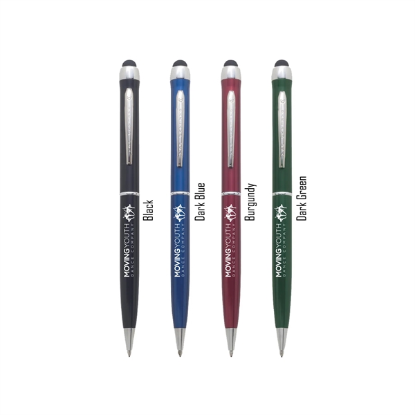 Pen Stylus - USA Made Gloss Finish Ballpoint Chrome - Pen Stylus - USA Made Gloss Finish Ballpoint Chrome - Image 0 of 4