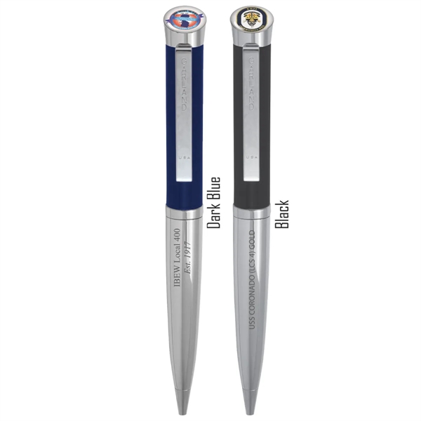 Executive Collection - USA Dome Ballpoint Chrome with Gloss - Executive Collection - USA Dome Ballpoint Chrome with Gloss - Image 0 of 2