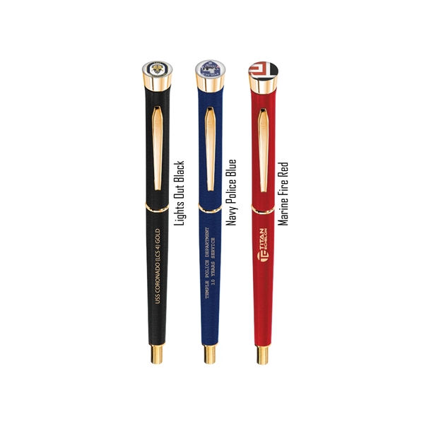 Tactical - USA DomeTextured Finish Gold Pencil - Tactical - USA DomeTextured Finish Gold Pencil - Image 0 of 3