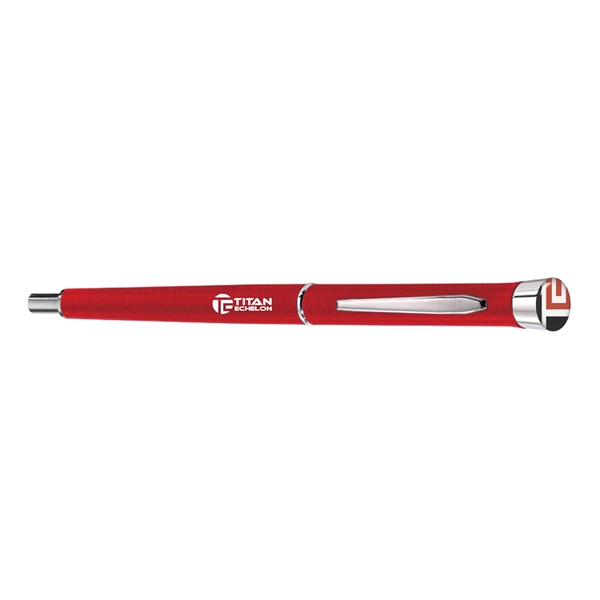 Tactical - USA DomeTextured Finish Chrome Pencil - Tactical - USA DomeTextured Finish Chrome Pencil - Image 2 of 3