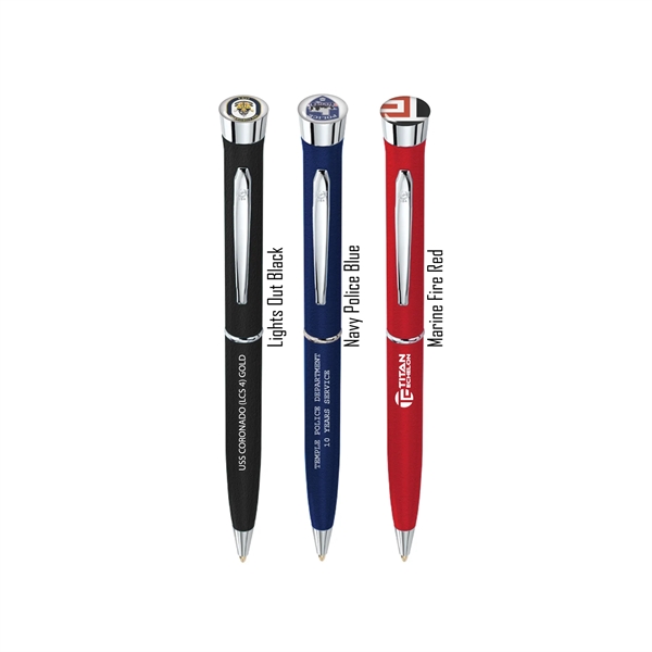 Tactical - USA Dome Textured Finish with Chrome - Tactical - USA Dome Textured Finish with Chrome - Image 0 of 3